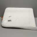 Knee Pillow for Back Sleeping, 8 Knee Wedge Pillow to Elevate Knee, Leg Pillow for Back Pain Relief, Triangle Pillow, Leg Elevation Pillows for After Surgery, Blood Circulation, White/Grey