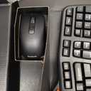 Ergonomic Wireless Keyboard and Mouse Combo, 2.4G Full Size Wave Key Board with Cushioned Palm Rest, Natural Typing, 3 DPI Adjustable Mouse, USB-A & C for Computer/Laptop/Mac/Tablet - Sablute MA31