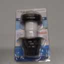 Universal Toe Touch (Tip Toe, Foot Actuated) Bath Tub/Bathtub Drain Stopper Includes 3/8" and 5/16" Fittings (With Hair Catcher, Antique Brass)