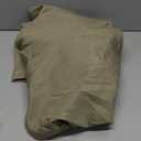 Rectangle Tablecloth Linen Textured Waterproof & Stain Resistant Table Cloth Wrinkle Free Decorative Fabric Farmhouse Table Cover for Dining/Party/Buffet/Wedding, 52 x 70 Inch, Mocha