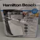 Hamilton Beach Programmable Drip Coffee Maker, 12 Cups, Front Access Easy Fill, Pause & Serve, 3 Brewing Options, Black (46310)