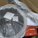 FDW Bistro Pub Table 2 Pack 40 Inch Height Cocktail Table Round Bistro Bar Table for Home and Kitchen Dining (Black)