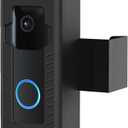 Anti-Theft Blink Doorbell Door Mount,No-Drill Mounting Bracket for Blink Video Doorbell cover Holder (not fit for The Blink doorbell 2nd Gen) Easy to Install Blink Video Doorbell Accessories