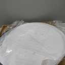 24 Inch LED Flush Mount Ceiling Light Large, 48W 2800lm Bedroom Lights for Ceiling, 3000-6500K Dimmable Close to Ceiling Lights with Remote, Modern Light Fixtures for Living Room (Black)