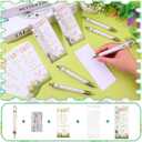 24 Sets Easter Gifts Bulk Christian Pens with Bookmarks He Came Died Arose Ascended Bible Verse Pens Resurrection Religious Pen Gifts for Jesus Story Easter Basket Stuffers Sunday School Church Gift