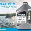 Quicksilver 8M0175781 Full Synthetic 10W-30 4-Stroke Marine Engine Oil - 32 FL