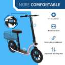 Hiboy VE1 PRO/ECOM 14 Electric Scooter - 500W/450W Motor Electric Scooter for Adults - 16"/14" Pneumatic Tires - 31 Miles Long Range & 23/22Mph Folding Commuter Escooter