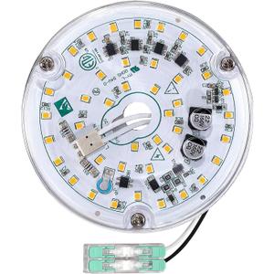 4 inch Ceiling Fan LED Light Replacement 6000K, 18W 2000LM LED Retrofit Kit, Bright Round Ceiling Fan Light Kit, 120V, CRI90, Dimmable