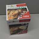 REPTI ZOO 160W Reptile Heat Lamp Full Spectrum UVA UVB Reptile Sun Lamp Self-Ballasted Vapor Basking Spot Lamp/Bulb/Light for Reptile and Amphibian