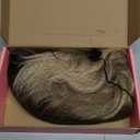 Ombre Blonde Balayage 613 Wavy Wig for Women 20 Inch Middle Part Lace Frontal Wig HD Lace Natural Looking Synthetic Heat Resistant Fiber Wig