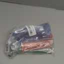 Exercise Pilates Mini Yoga Balls Barre Small for Home Stability Squishy Training Physical Therapy Improves Balance with Pump (Blue,6 Inch)