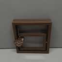 Dog Memorial Gifts for Loss of Dog,Rotating Wooden Picture Frame for 4x6 Photo,Loss Sympathy Gift,Cat Pet Bereavement Remembrance Picture Frame