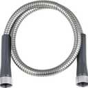 SKYWARD 304 Stainless Steel short Garden Hose 4 ft with Female to Female Metal Connector,Easy to Use & Store, Anti-Leakage Hose, High Water Flow (4ft)