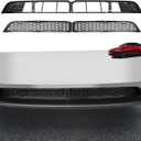 Grille Mesh Insert for Tesla Model Y Juniper 2025 2026, Matte Black Front Air Vent Cover, Insect Protection(Only for Premium)
