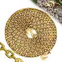 1/4" Tow Chain|G80 Log Chain with G70 Clevis Grab Hooks for Towing|25FT Heavy Duty Chains Wll 3300 Lbs|Tie Down Trailer Transport Safety Chains for Towing Truck Tie Down Binding Equipment