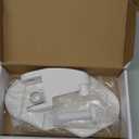 AFOQUIZE Ergonomic Computer Wrist Rest with Arm Support, 180° Rotatable Desk Extender for Keyboard