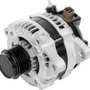 1.8L L4 SCITOO 11385N Alternator For Toyota for Corolla 2009-2011,for Matrix 2009 2010,for Pontiac for Vibe 2009-2010,12V 100Amp CW 6-Groove Clutch Pulley 11385 12897 270600T040 AL3370X