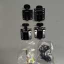 LOSCHEN 8PCS Heavy Duty Adjustable Leveling Feet for Furniture,Hexagon Nuts Lock Furniture Legs Levelers,for Table, Cabinets, Workbench,Shelving Units and More