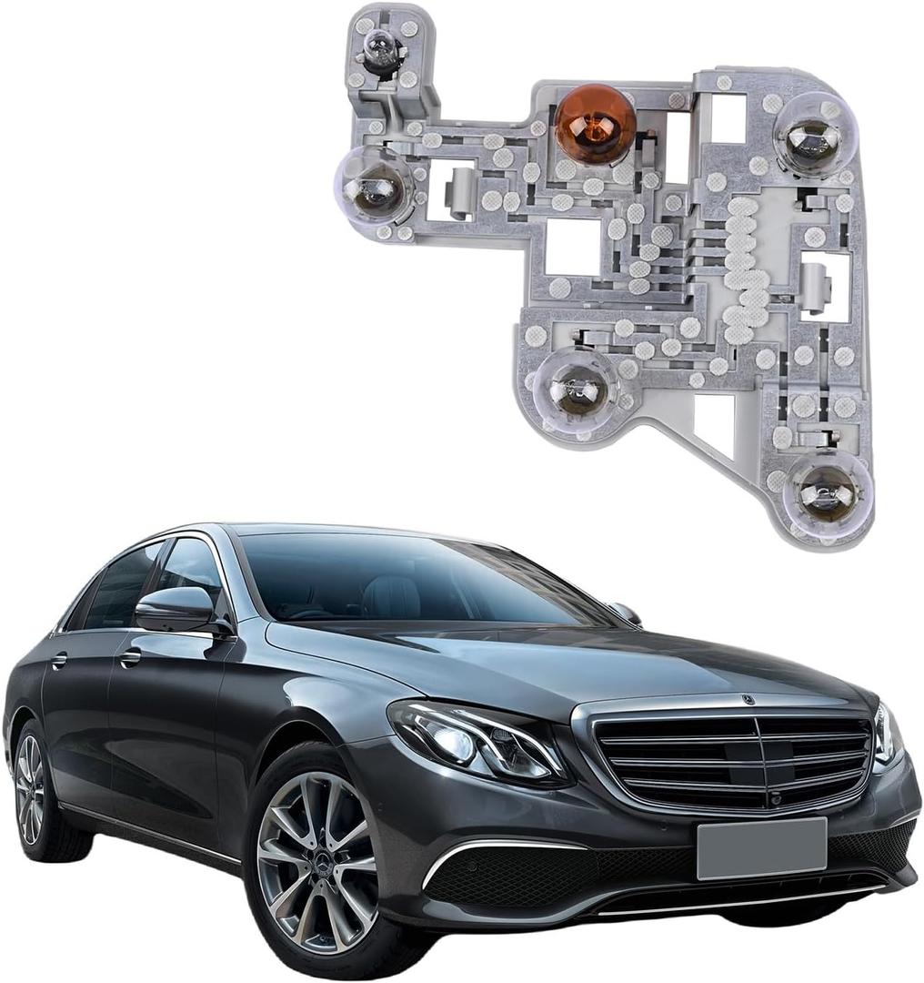 Rear Right passenger Side Tail Light Lamp Bulb Socket Holder Compatible with Mercedes-Benz W204 C-Class C250 C300 C350 C63 AMG 2008 2009 2010 2011 2012-2014 Replace 2048201600 204-820-16-00