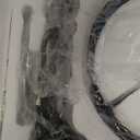 Tiffany Lamp Stained Glass Table Lamp 12 x 19 Blue Fish Scales Style Decorative Lamp Bedside Reading Lamp for Desk Living Room Bedroom Office Study Light Home Decor Gift