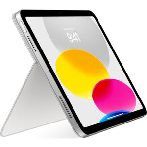  for iPad 10th Generation Case with Keyboard 10.9" 2022 & 11th (A16) 2025, Touch Trackpad Keyboard Case for 11/10th Generation-360 Rotate,Pencil Holder, Keyboard for iPad 10th Gen, White