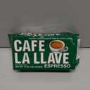 Cafe La Llave Dark Roast Ground Espresso Coffee, 10 oz Bricks Bold Cuban-Style Blend, Moka Pot, Espresso, Drip Strong Rich Flavor (EXP 11/27/26)