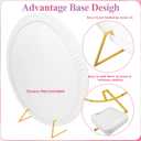 Fomcet 6FT Round Wedding Arch Circle Backdrop Stand Balloon Frame Gold Metal Wedding Arch for Ceremony Birthday Party Baby Shower Anniversary Bridal Graduation Background Decoration