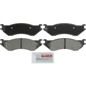 BOSCH BSD702 Severe Duty Disc Brake Pad Set - Compatible With Select Ford Expedition, F-150, F-150 Heritage, F-250; Lincoln Navigator; FRONT