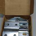 heneng 2 Pcs Adjustable Brace Fitting for 1-5/8" Strut Channel, Strut Hinged Base Bracket, 3/16" Thick