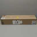 BESAMENATURE 30.5" Little Artificial Fiddle Leaf Fig Tree/Faux Ficus Lyrata for Home Office Decoration, Ships in Silvery Gray Planter