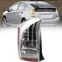 Dasbecan Rear Left Tail Light Assembly Compatible with Toyota Prius 2010 2011 Driver Side Tail lamp Replaces# 81561-47111 8156147111