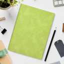 KSFFWQIN Journal Notebook for Women Men, College Ruled Notebook for Work School Writing Note Taking Journaling, 6 x 8.2 Inches -Dark Green