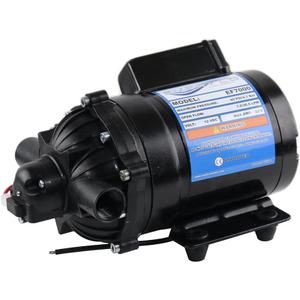 Everflo EF7000-BOX 7.0 GPM 12V Diaphragm Pump-1/2 FNPT Ports, Black