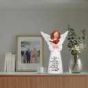Cardinal Gifts for Women,Angel Cardinal Figurine Memorial Sympathy Gifts for Loss of Loved One,Sculpted Hand-Painted Figurine,5.1inches