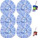 Spin Mop Replacement Heads Compatible with O Cedar RinseClean 2 Tank System, 6 Pack Mop Refills Microfiber Mop Replace Heads, Deep Cleaning for All Flooring, Machine Washable and Easy to Install