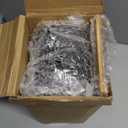 Coffee Tea Sugar Container Set with Tray, Set of 3 Airtight Metal Canister with Bamboo Lids, Farmhouse Kitchen Counter Organizer for Coffee Bar and Drink Station (Black)