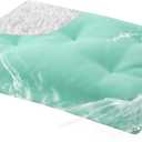 MABOZOO Bath Seat Pillow for Bathtub, Bathtub Seat Cushion For Tub with Non-Slip Suction Cups, Spa Pillow Shower Seat Cushion Bath Tub Cushion For Soaking Tub in Bathroom (Blue)