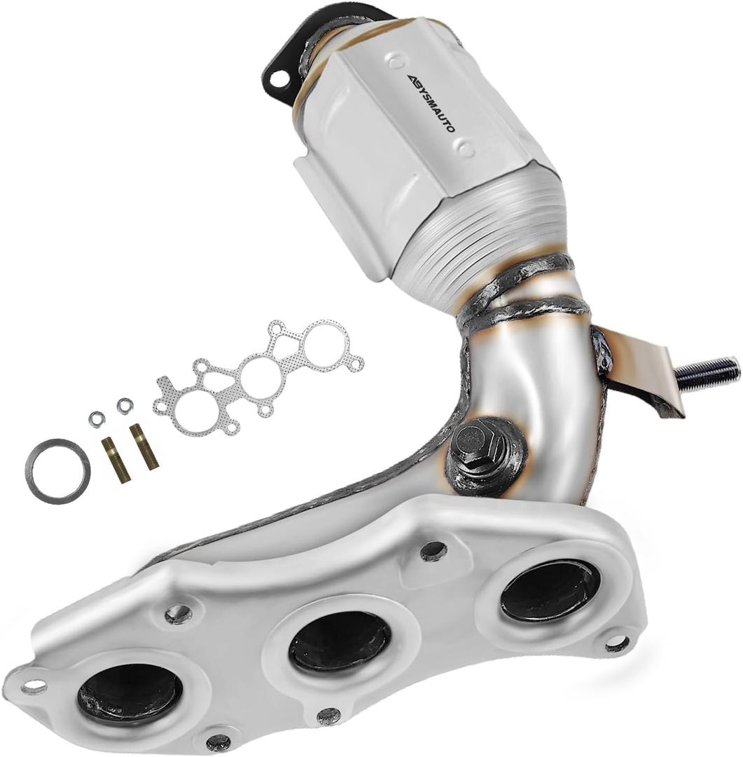 Right Catalytic Converter Direct-fit Compatible with Toyota Sienna 2007 2008 2009 2010 3.5L V6 FWD Catalytic Convertor 18281 (EPA Compliant)