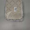 FOXLOVER Quilted Crossbody Bags for Women Vegan Leather Boho Purses Shoulder Handbags with Tassel (Beige)