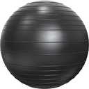 BWell Anti-Burst Exercise Ball – Black Stability Fitness Ball for Yoga, Core Training & Home Workouts (BW-HW-FT-117-BK)