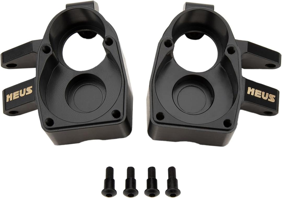 MEUS RACING Brass Steering Knuckles ONLY for MEUS 1/10 Capra 1.9 UTB Portal Axle Upgrades (for Standard Capra Axle)