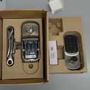 Yale Assure Lever Entry Door Lock with Wi-Fi Connected Touchscreen, Satin Nickel Smart Keypad Door Lock with Handle and Back-Up Key, YRL226-WF1-619