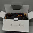 Leg Massager with Heat and Compression, Foot and Calf Massager for Circulation and Pain Relief, Compression Boots with Handheld Controller, 6 Modes 3 Intensities, Gift for Mom Dad (Black)