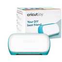 Cricut Joy Machine & Digital Content Library Bundle - Includes 30 Images in Design Space App - Portable DIY Smart Machine for Creating Customized Cards, Crafts, & Labels Blue