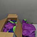 Libima 5 Pcs 5 ft Halloween Inflatable Lighted Giant Octopus Tentacle with Build in LED Broke Out from Window Blow up Decor for Halloween Window Decoration Outdoor Yard Lawn Garden Holiday Party