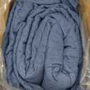 Love's cabin Quilts for Queen Bed Misty Blue Bedspreads Bedding Set - Lightweight Bedspread Comforter - Coin Pattern Bedding Coverlet for All Season - 3 Pieces (1 Quilt, 2 Pillow Shams) (Full/Queen (90"x96"))