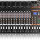 Audio Mixer Sound Board, Bluetooth Music Mixing Board (12 Channels)