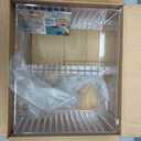 STORi Stackable Clear Plastic CD Organizer with Rubber Feet | Rectangular Jewel Cases Holder Perfect for Theatre Room | Holds up to 30 CD Cases | Made in USA