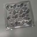 Metal Shower Curtain HooksSet of 12 RingsRust Resistant S Shaped Hooks Hangers for Shower Curtains, Kitchen Utensils, Clothing, Towels, etc. (Chrome)