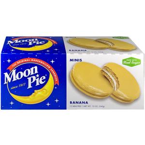 Mini Moon Pies 12ct Box (Pack of 1) (Banana) (EXP 02/23/26)
